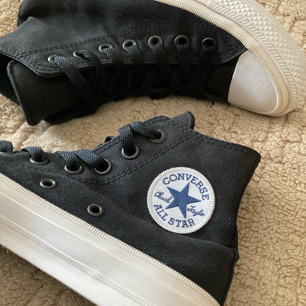 Black Converse All Star Chuck Taylor High Tops
